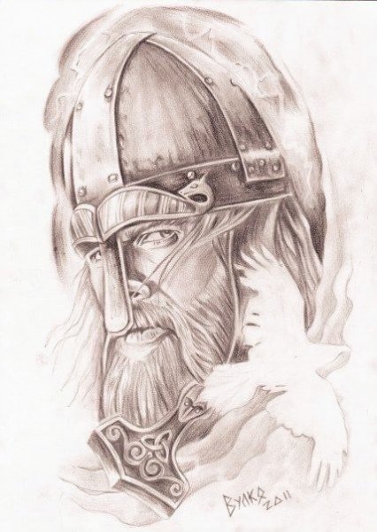 Богатырь тату эскизы