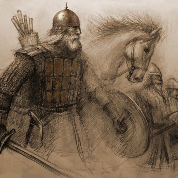 Витязь нарисованный