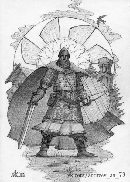 Богатыри Графика