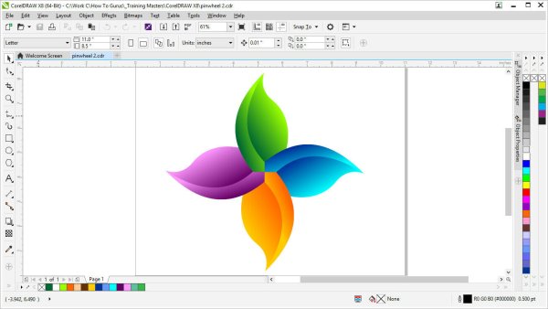 Графический редактор корел драв