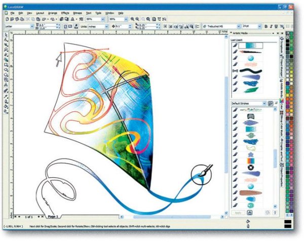 Coreldraw простые рисунки