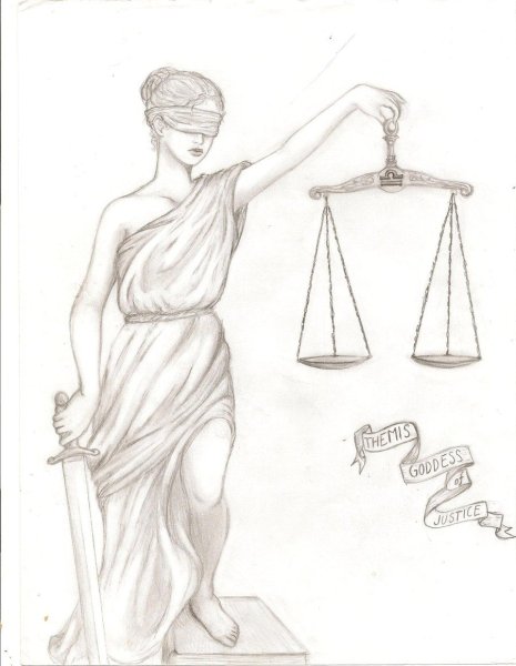 Богиня справедливости и правосудия