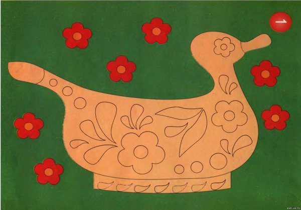 Аппликация народные промыслы