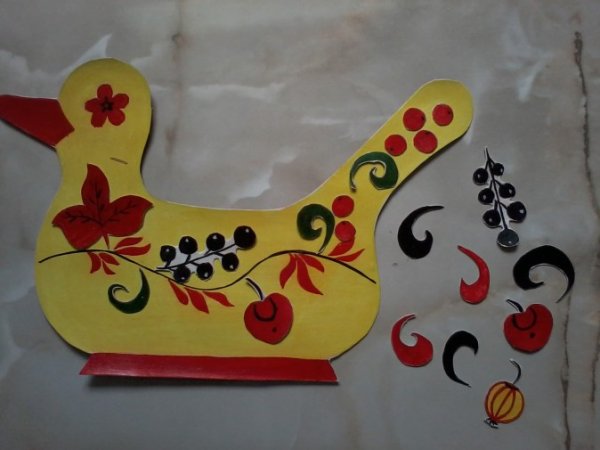 Аппликация народные промыслы