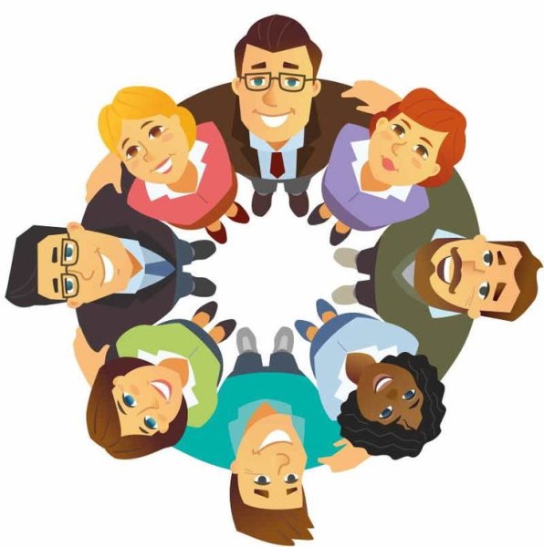 Работа в команде рисунок