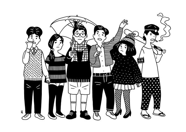 Молодежные рисунки