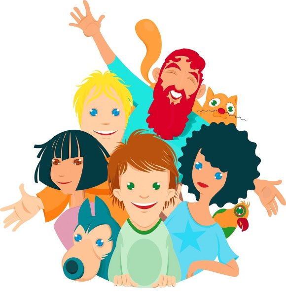 Друзья мультяшные