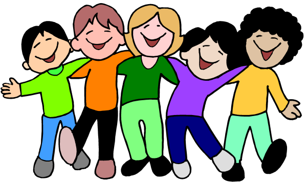 Группа детей мультяшные