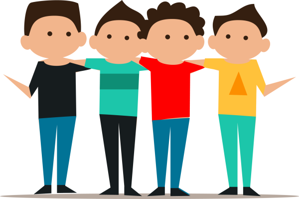 Друзья мультяшная