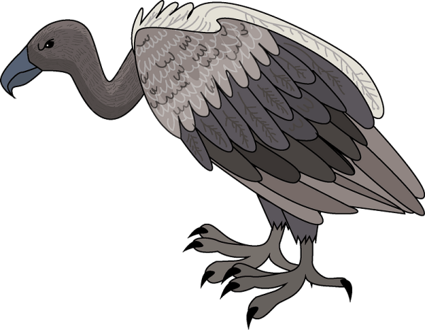 Гриф мультяшный