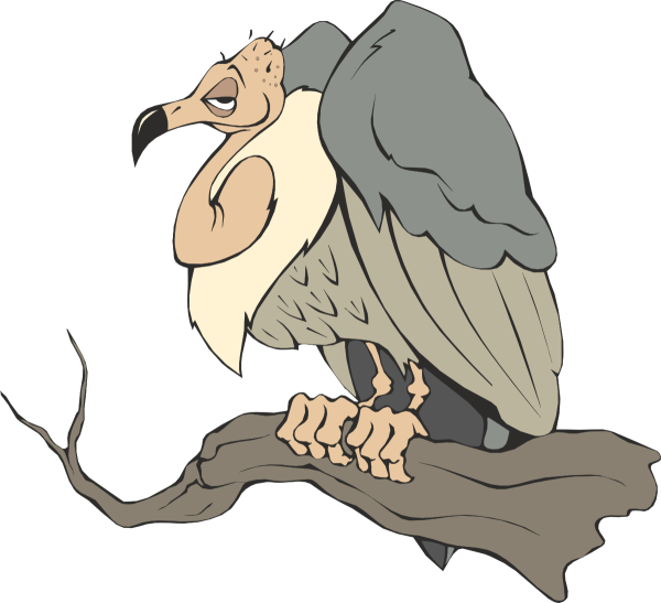Стервятник мультяшный