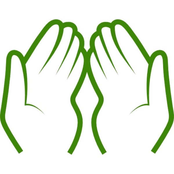 Ладонь раскраска