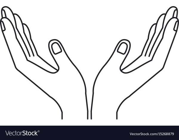 Ладонь вектор