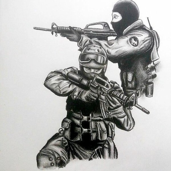 Раскраска контр страйк