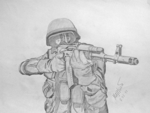 КС карандашом