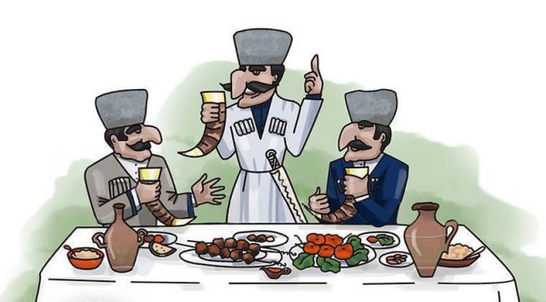 Мультяшный грузин