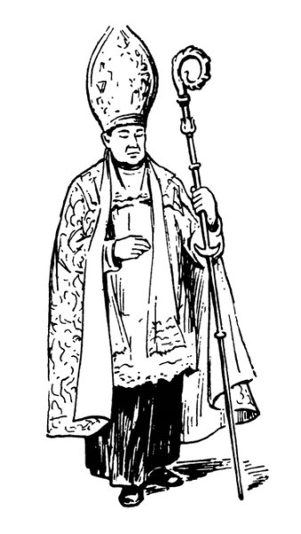 Нарисовать папу Римского