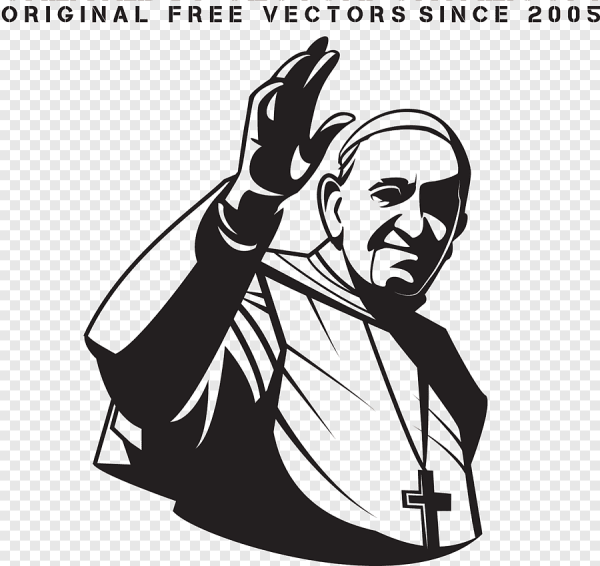 Папа Римский вектор