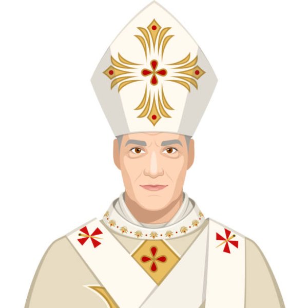 Папа Римский вектор