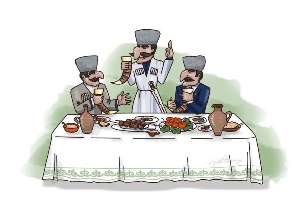 Грузин рисунок