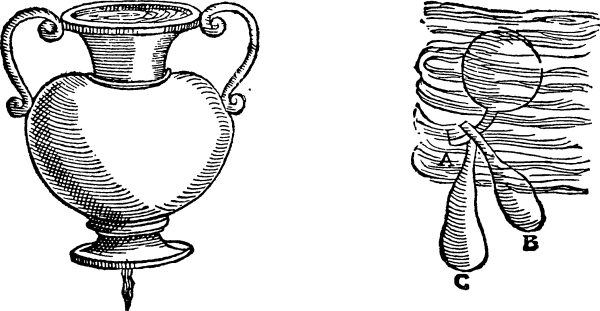 Сосуд карандашом