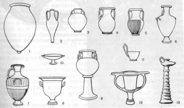 Асимметричные вазы рисунок