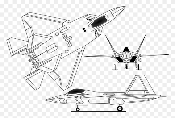 F-22 Raptor чертежи