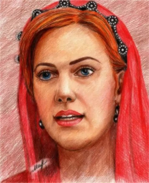 Великолепный век Хюррем Султан портрет