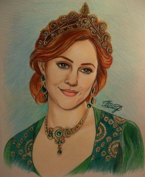 Великолепный век Хюррем Султан портрет