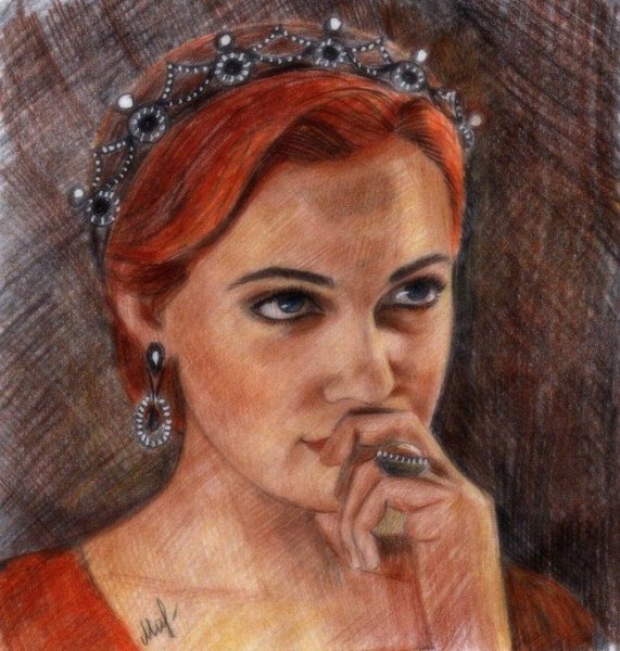 Портрет Хюррем из великолепного века