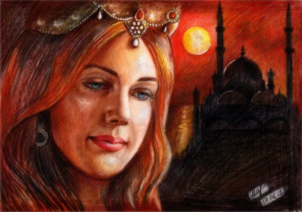 Великолепный век Хюррем Султан портрет
