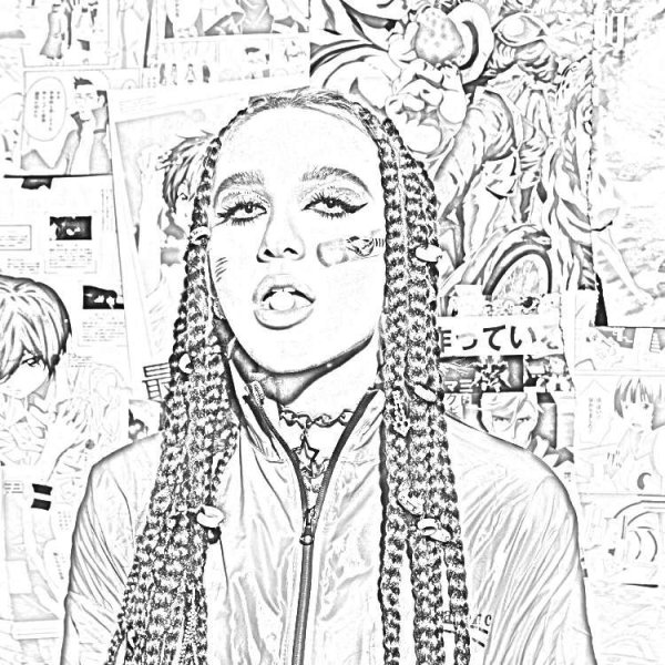 , Расскраска Мия Миа Бойко