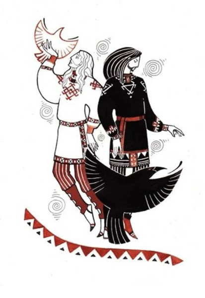 Чернобог и Белобог в славянской мифологии