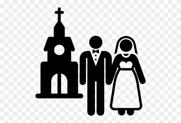 Венчание в церкви рисунок