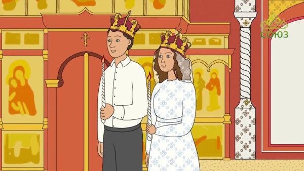 Церковное венчание в древней Руси