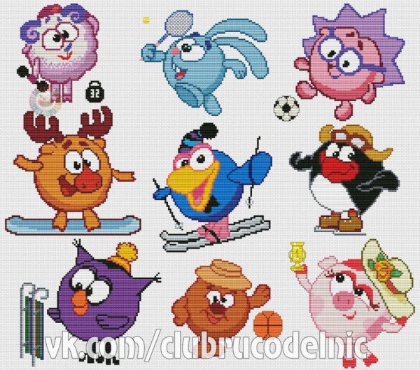 Смешарики плакат