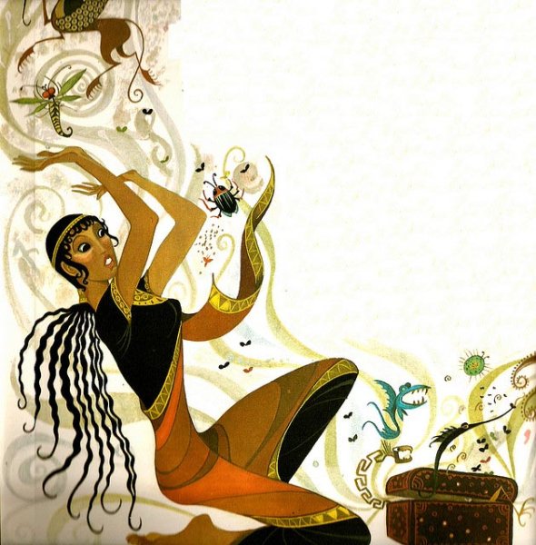 Пандора бокс рисунки