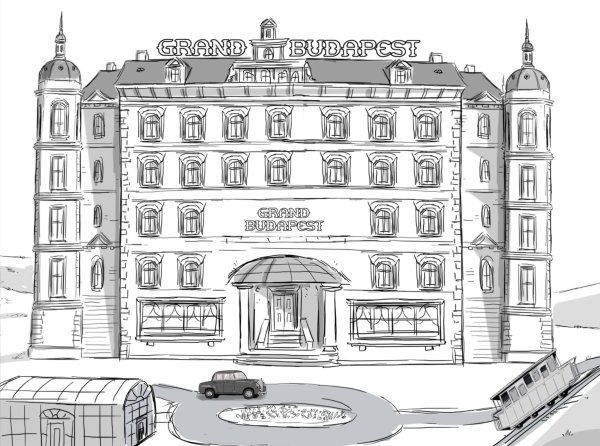 Раскадровка Гранд Будапешт
