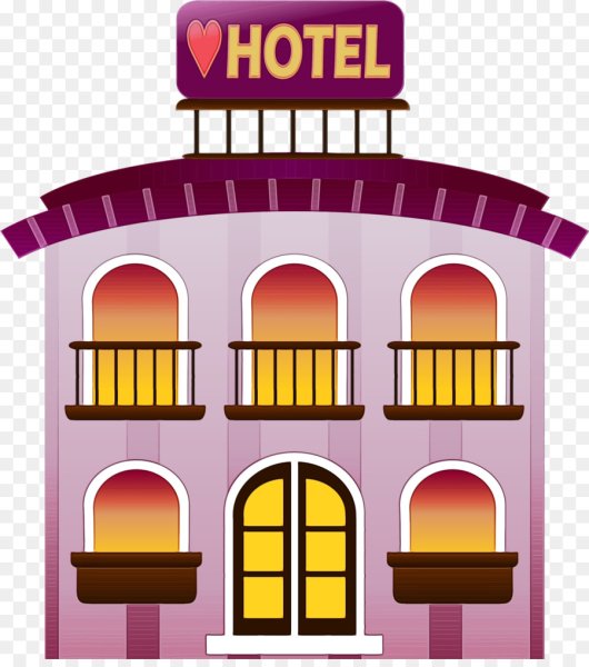 Нарисовать отель