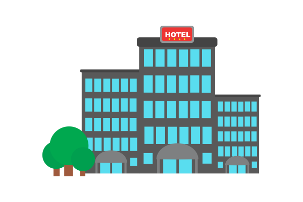 Отель иллюстрация