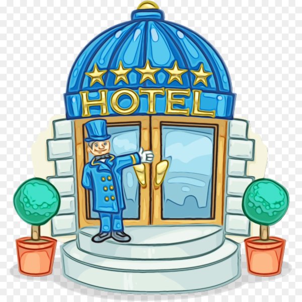 Нарисовать отель