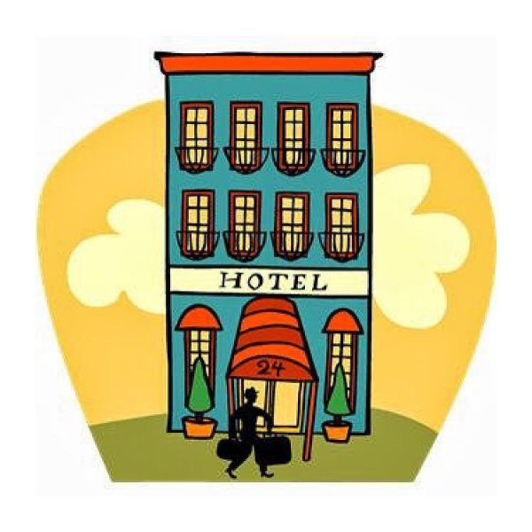 Отель мультяшный