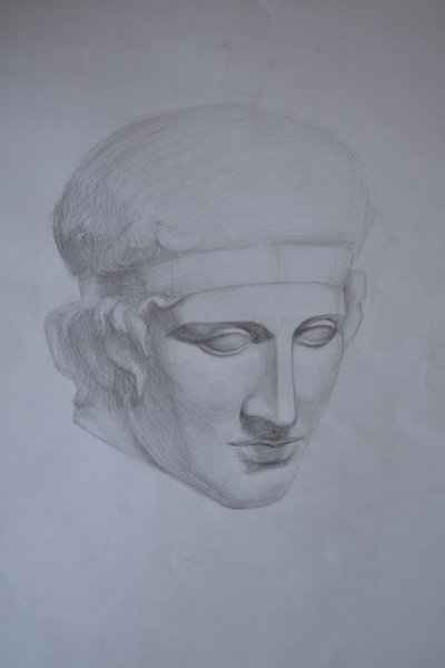 Рисование пятном Антиноя