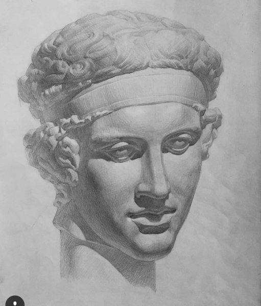 МАРХИ рисунок головы Диадумен