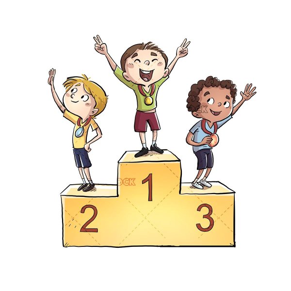 Чемпион на пьедестале