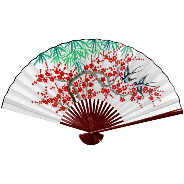 Рисование японского веера