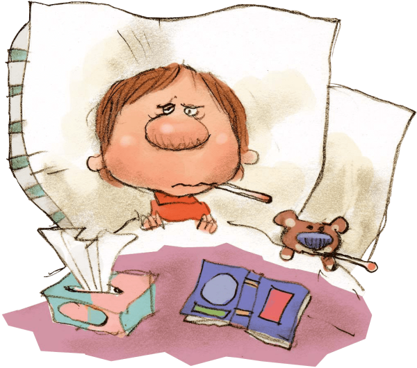 Грипп карикатура