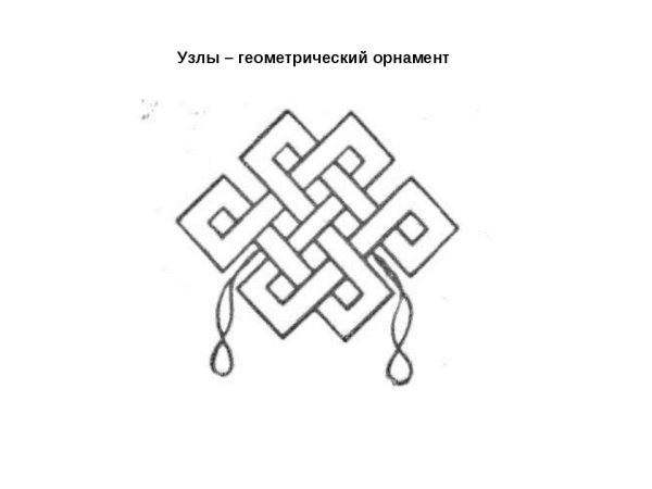 Бурятский молоточный орнамент