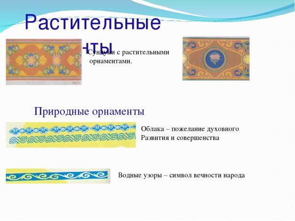 Калмыцкий национальный орнамент