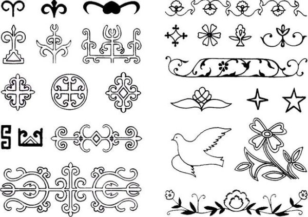 Бурятский орнамент